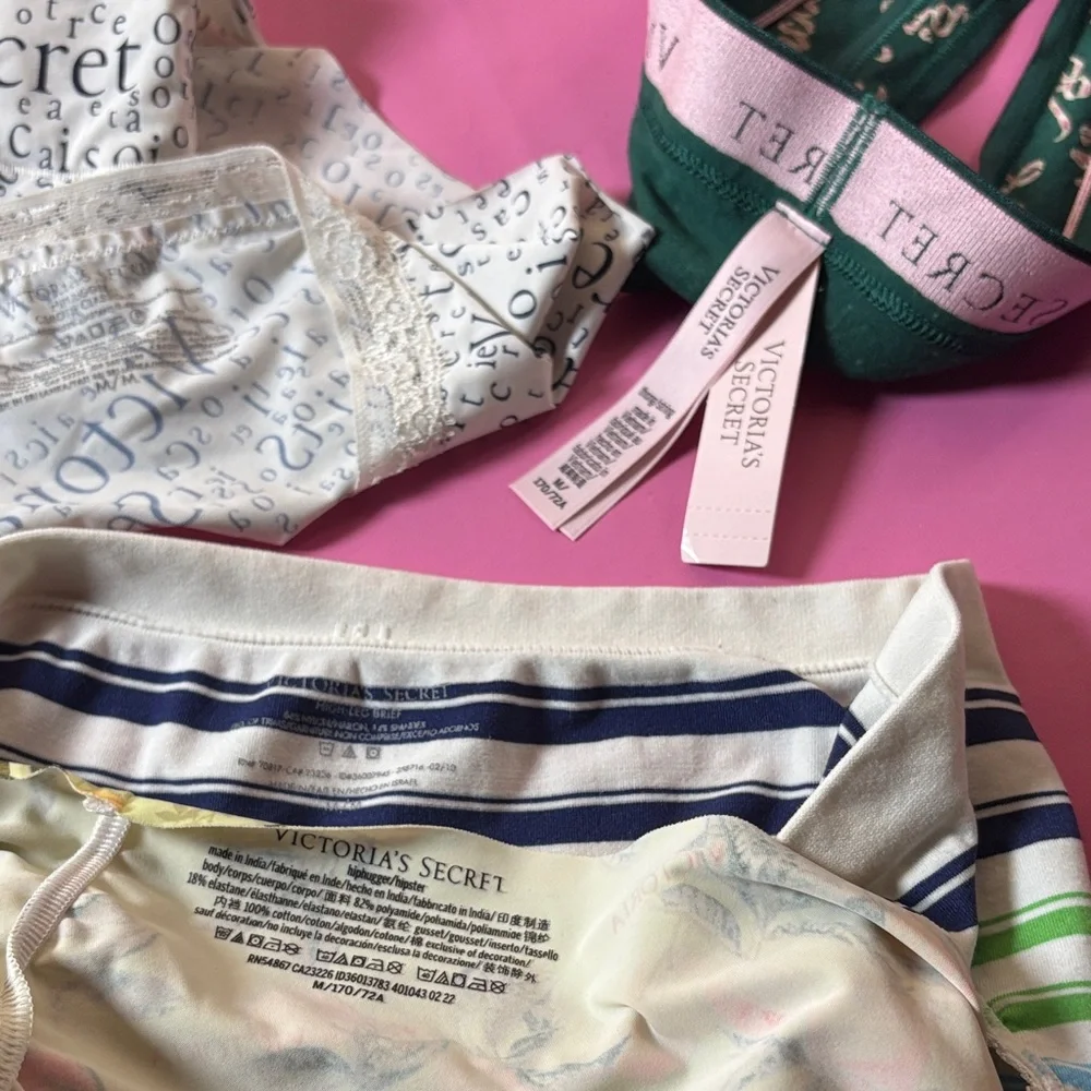 Victoria's Secret Multicolor Panty Trio - Picture 6 of 6